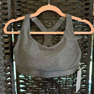 Athleta Ultimate Bra Gray Size Medium
